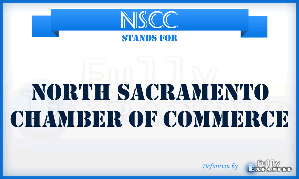 NSCC - North Sacramento Chamber of Commerce
