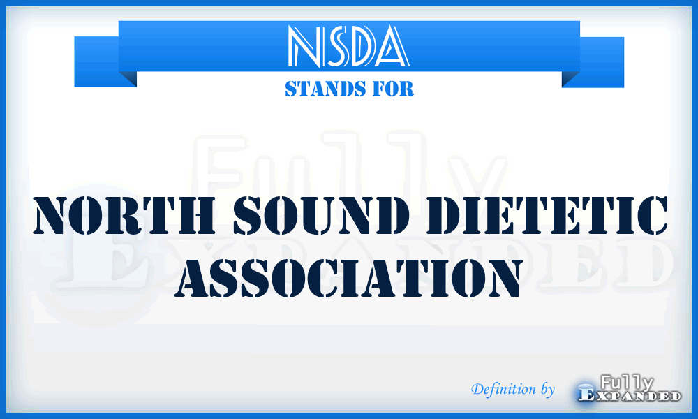 NSDA - North Sound Dietetic Association