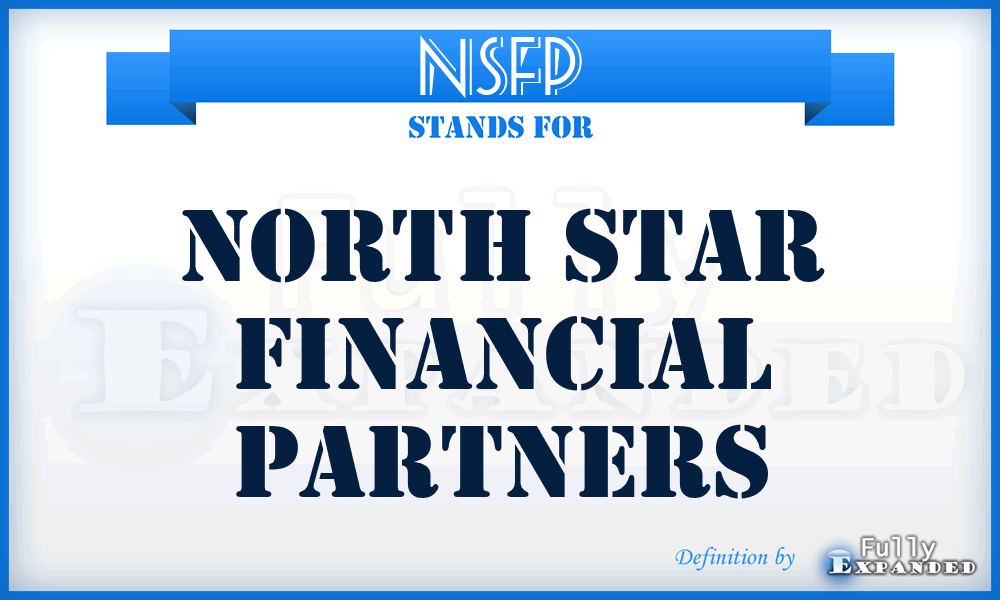 NSFP - North Star Financial Partners