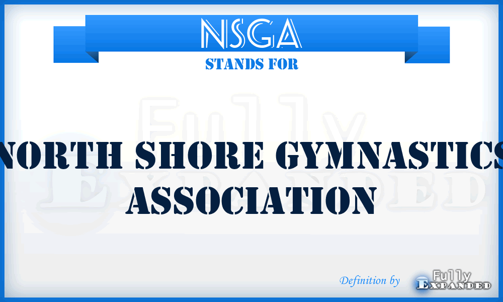 NSGA - North Shore Gymnastics Association