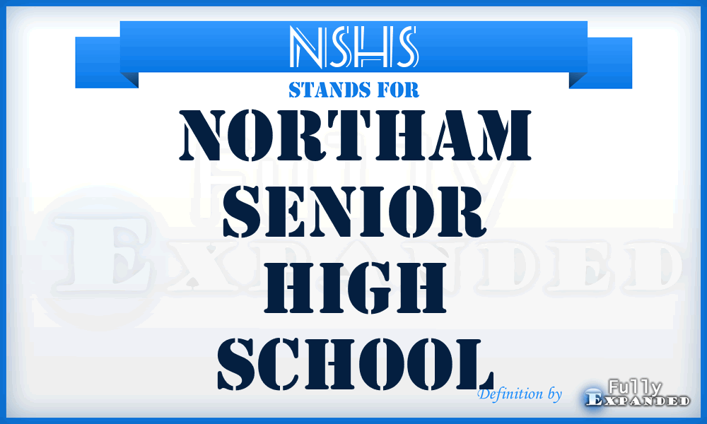 NSHS - Northam Senior High School