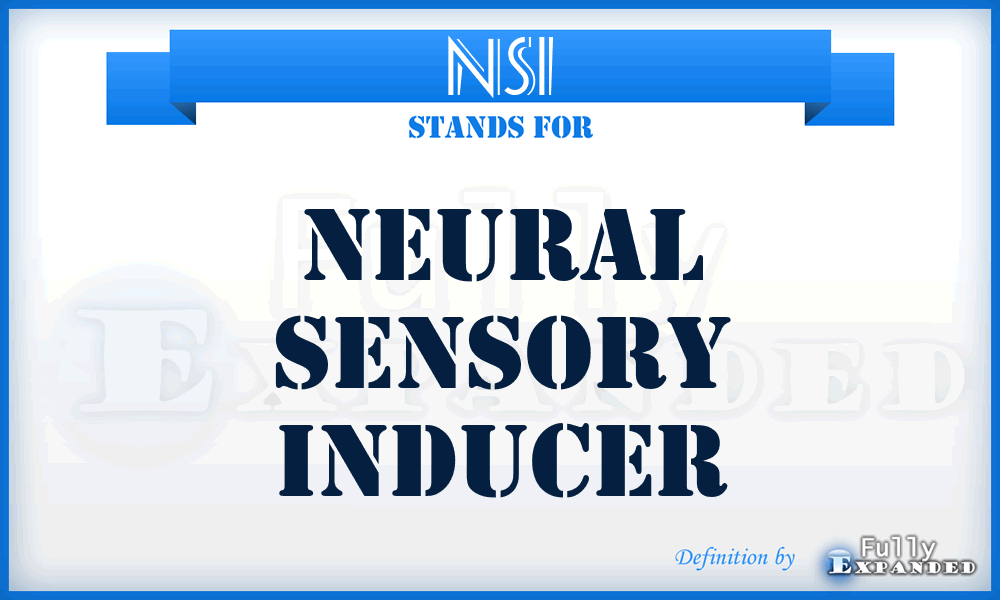 NSI - Neural Sensory Inducer