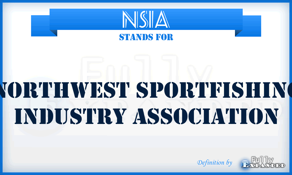 NSIA - Northwest Sportfishing Industry Association
