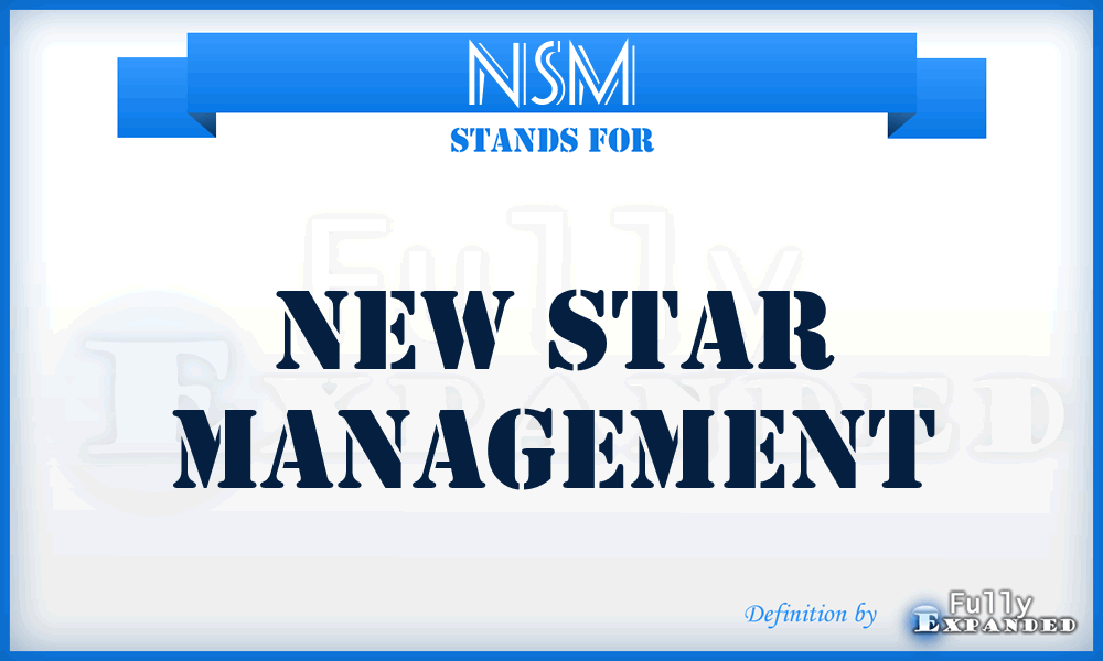 NSM - New Star Management