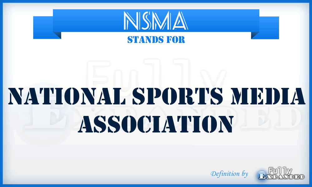 NSMA - National Sports Media Association