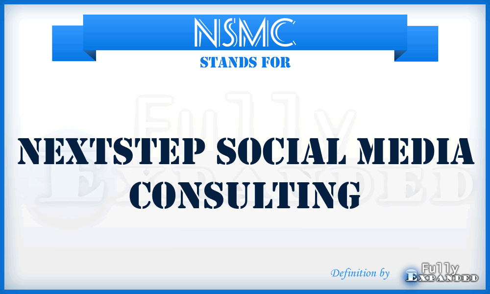 NSMC - Nextstep Social Media Consulting