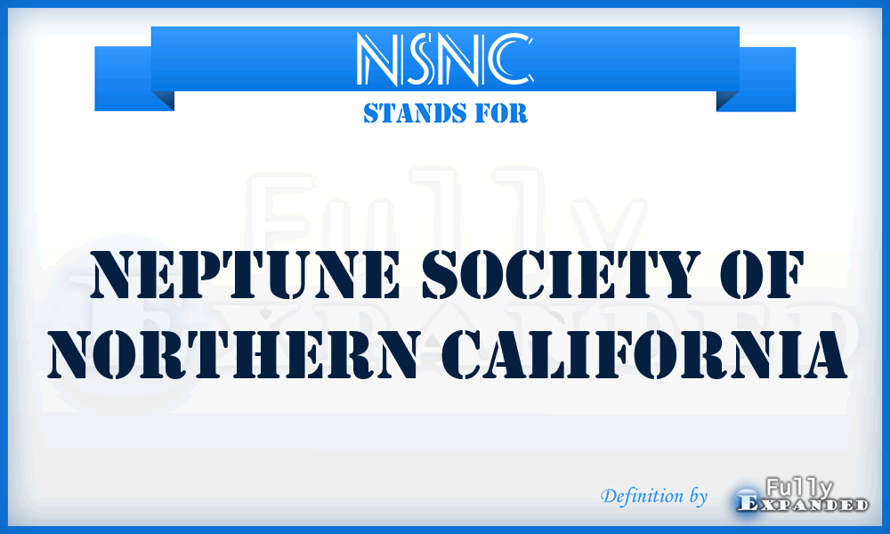 NSNC - Neptune Society of Northern California