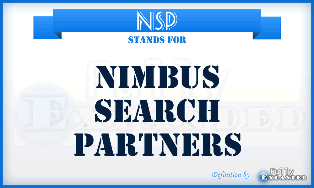 NSP - Nimbus Search Partners