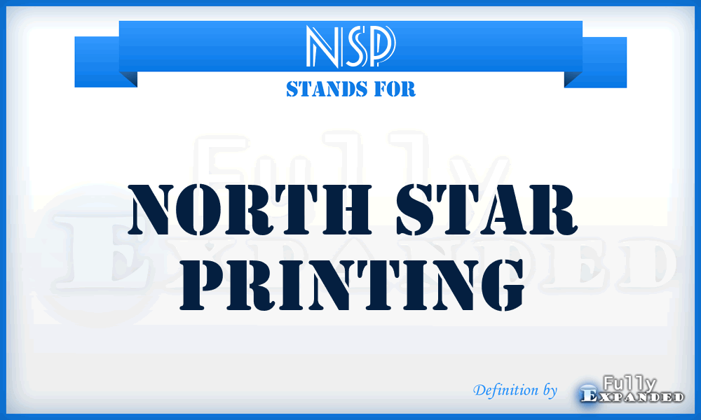 NSP - North Star Printing
