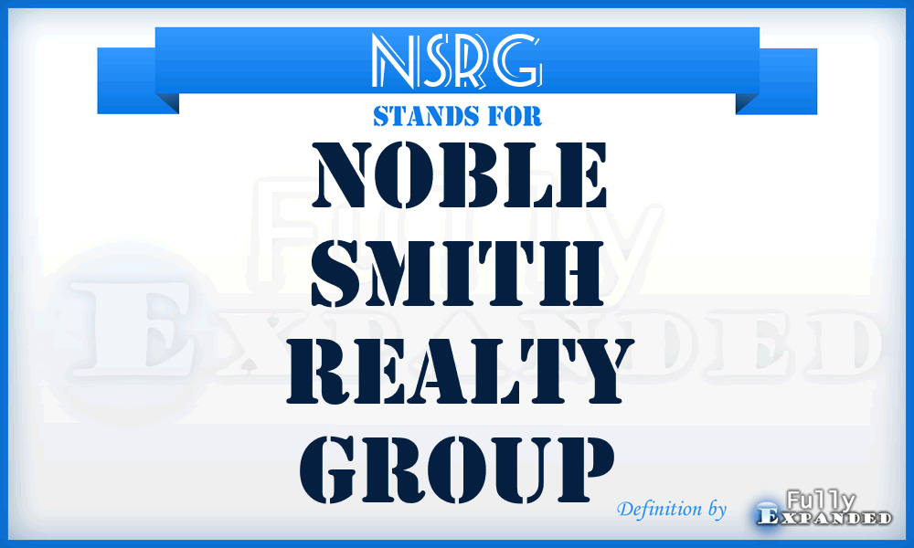 NSRG - Noble Smith Realty Group
