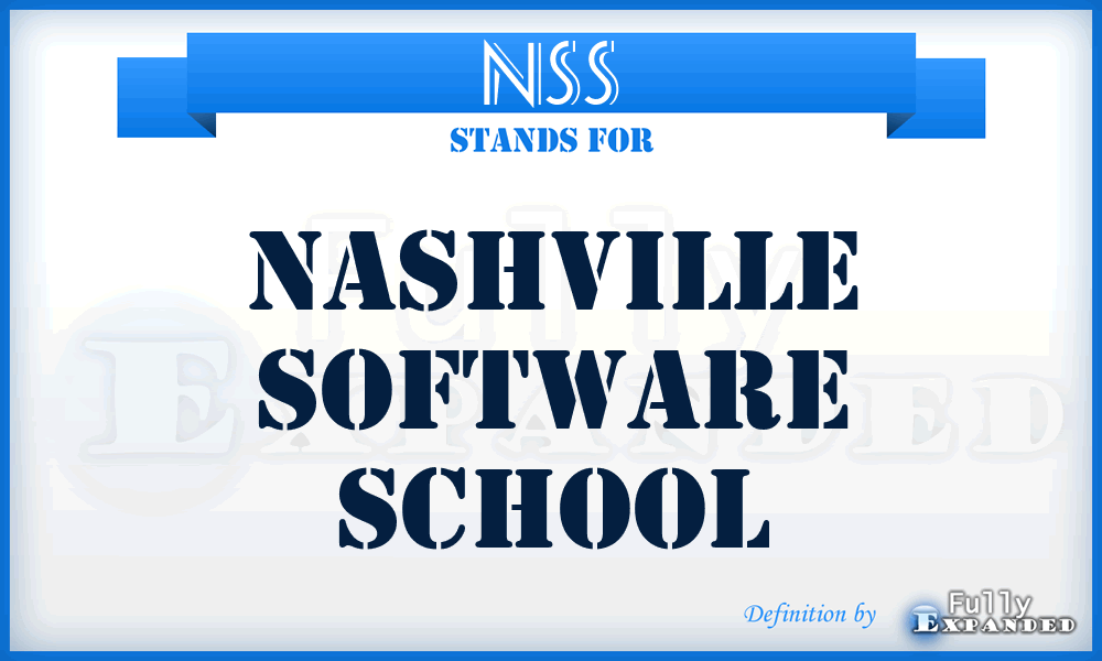 NSS - Nashville Software School