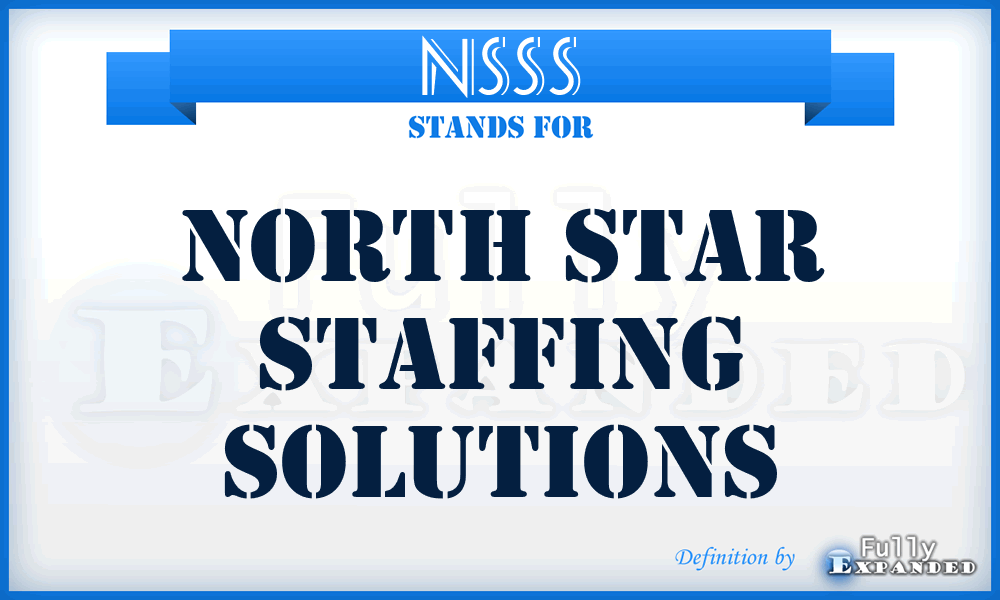 NSSS - North Star Staffing Solutions