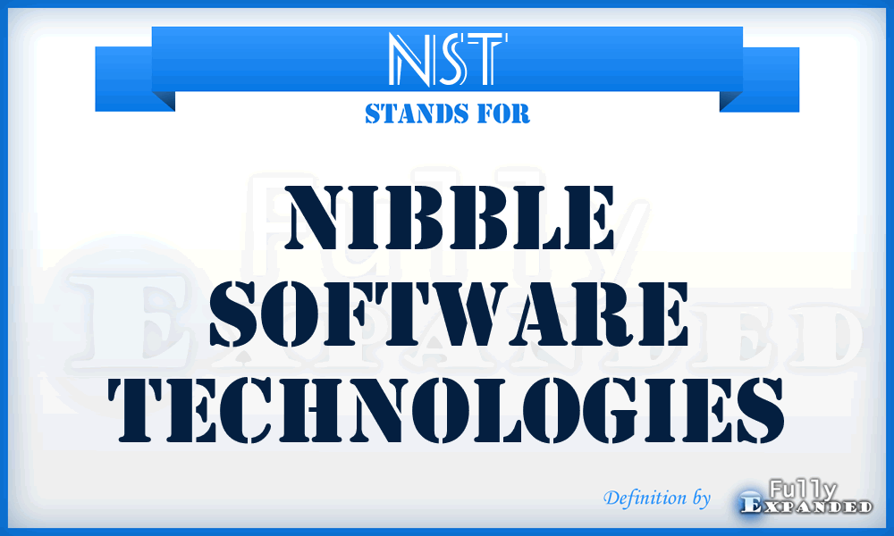 NST - Nibble Software Technologies