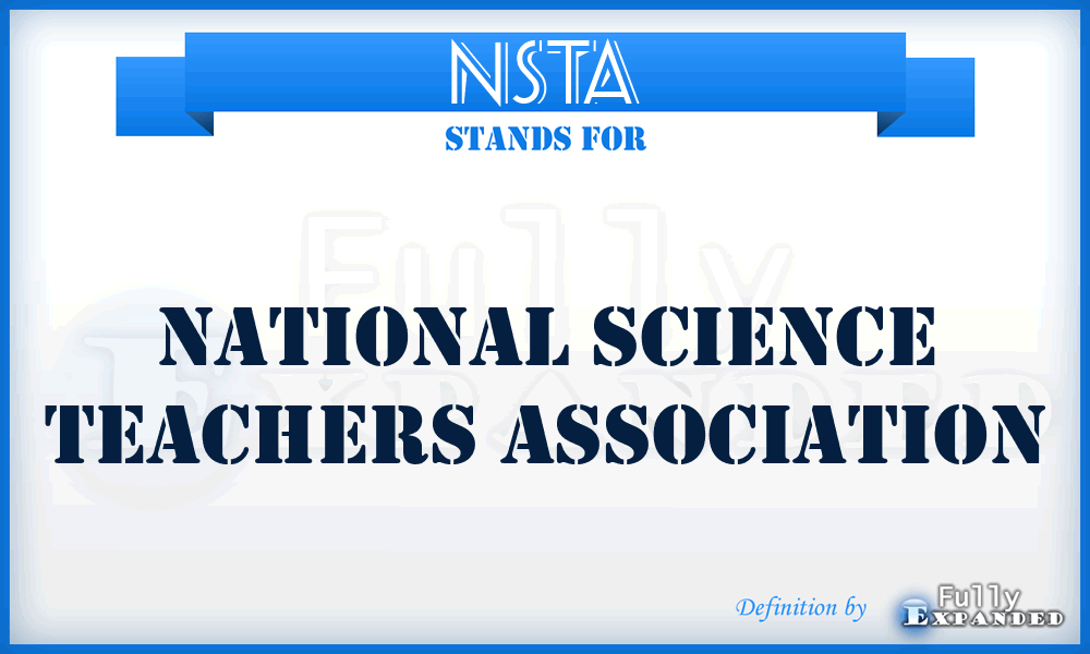 NSTA - National Science Teachers Association