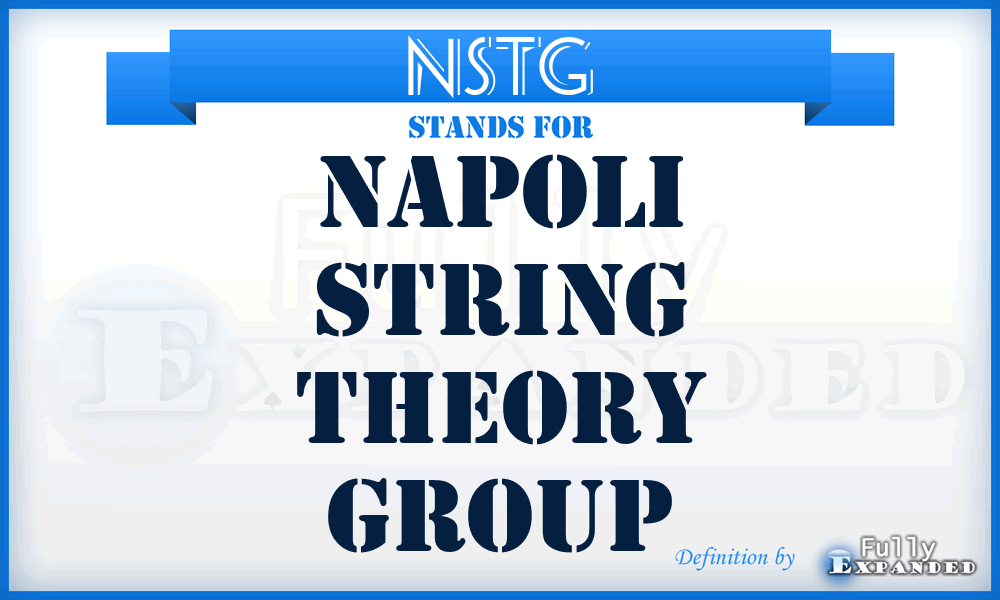 NSTG - Napoli String Theory Group