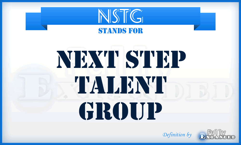 NSTG - Next Step Talent Group