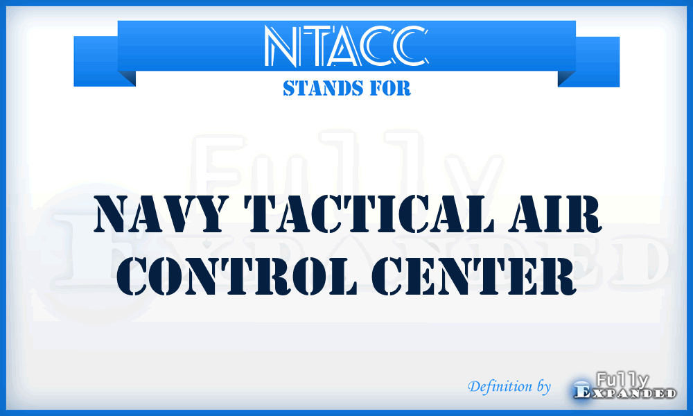 NTACC - Navy Tactical Air Control Center