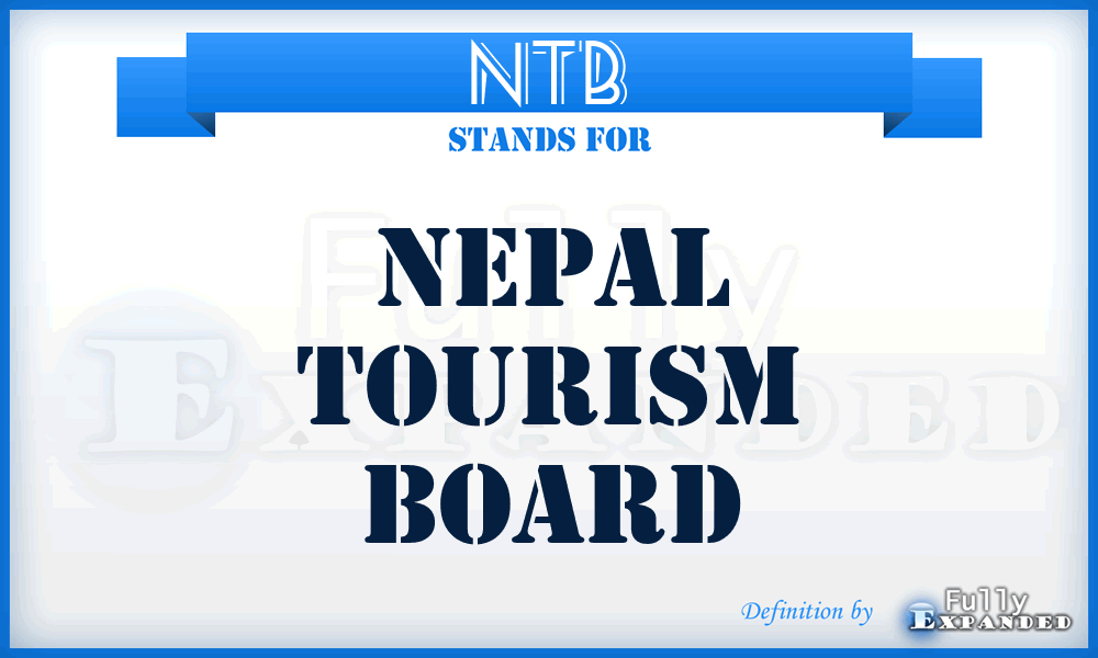NTB - Nepal Tourism Board