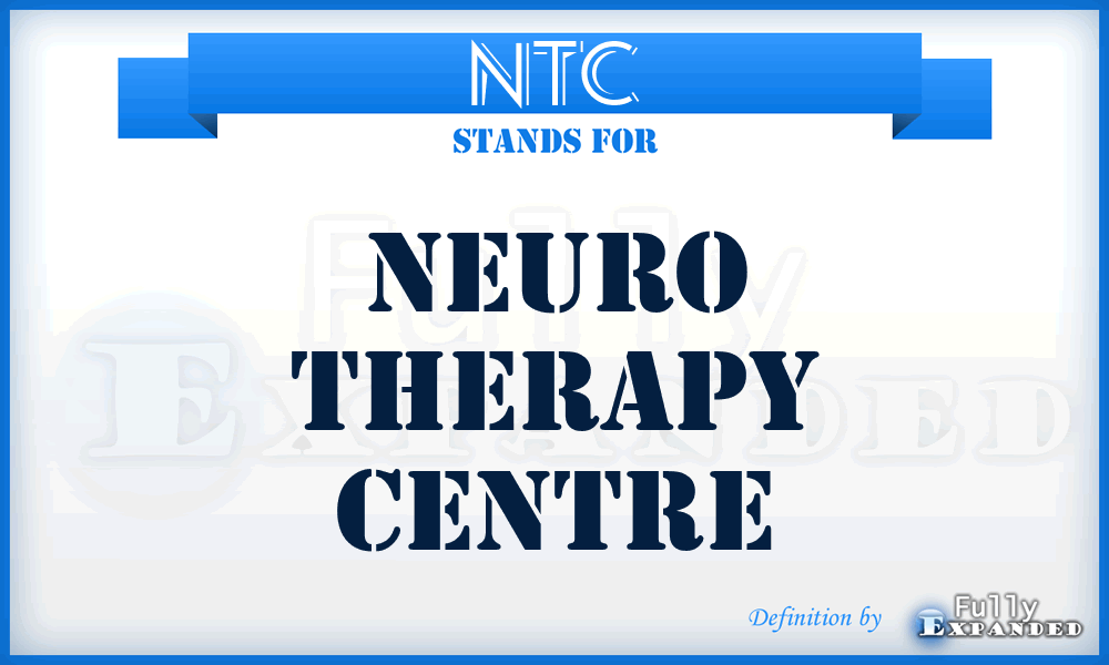 NTC - Neuro Therapy Centre