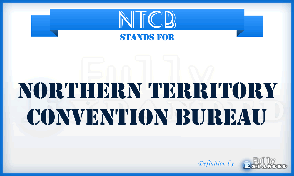 NTCB - Northern Territory Convention Bureau