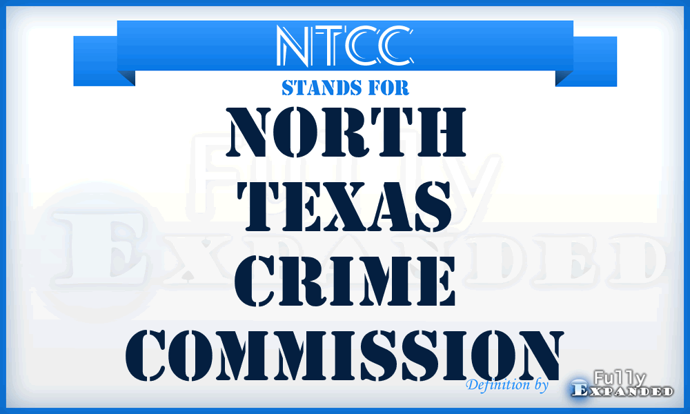 NTCC - North Texas Crime Commission