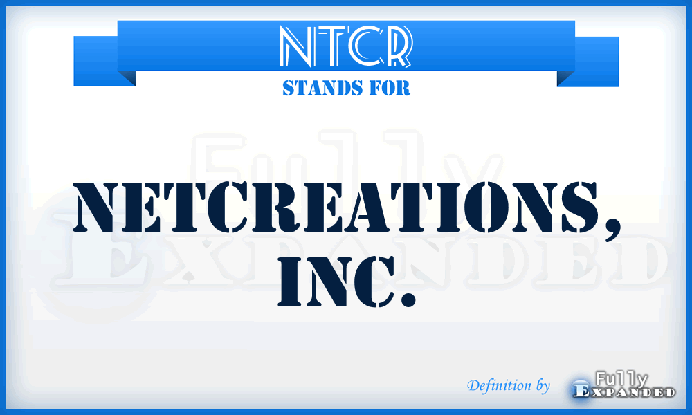 NTCR - NetCreations, Inc.