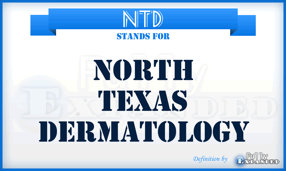 NTD - North Texas Dermatology