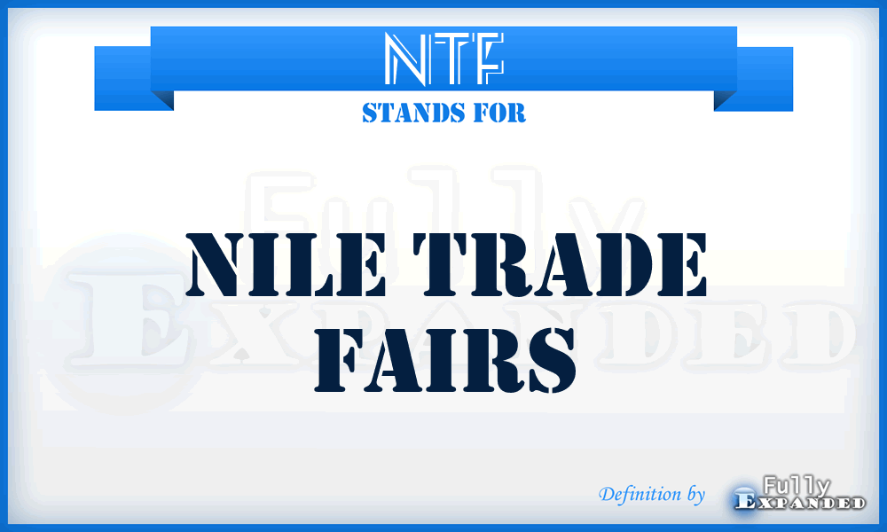NTF - Nile Trade Fairs