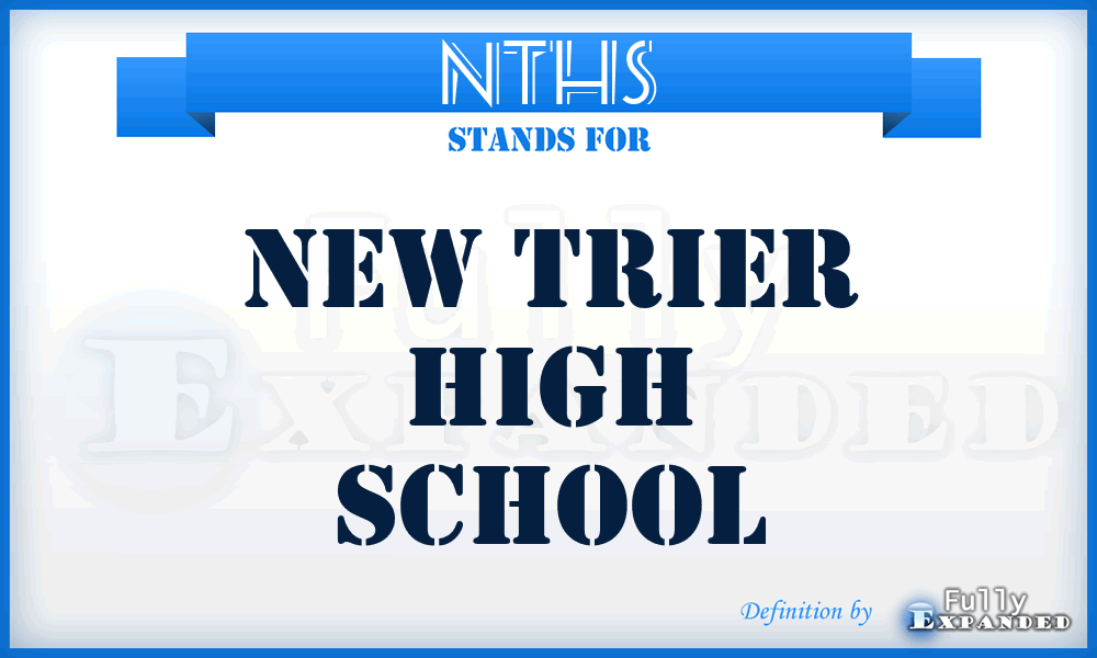 NTHS - New Trier High School