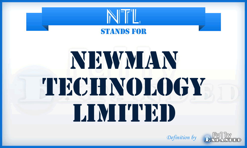 NTL - Newman Technology Limited