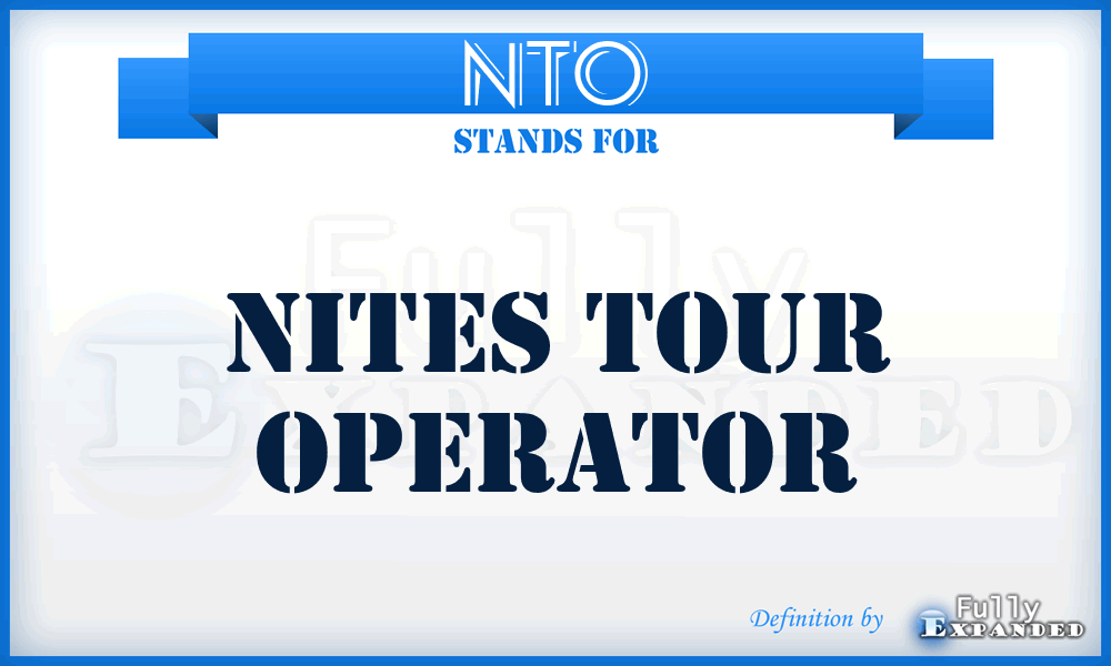 NTO - Nites Tour Operator