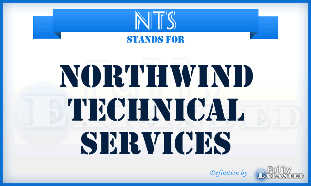 NTS - Northwind Technical Services