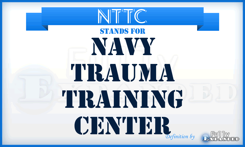 NTTC - Navy Trauma Training Center