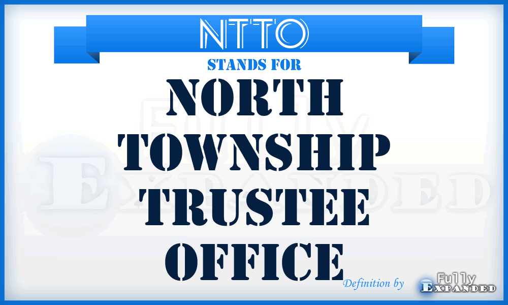 NTTO - North Township Trustee Office