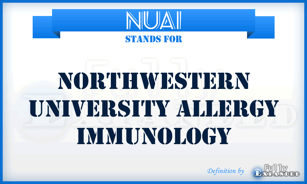 NUAI - Northwestern University Allergy Immunology