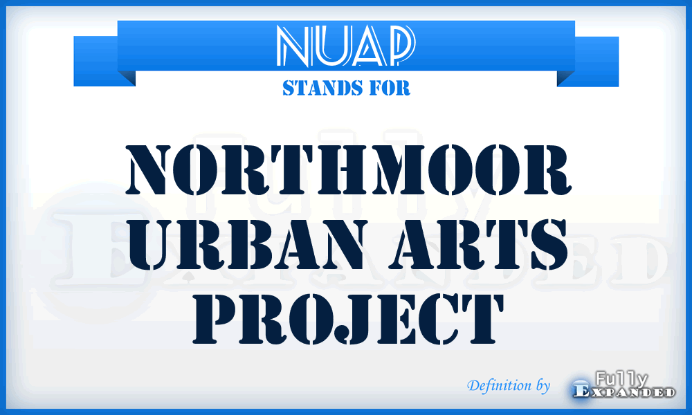 NUAP - Northmoor Urban Arts Project
