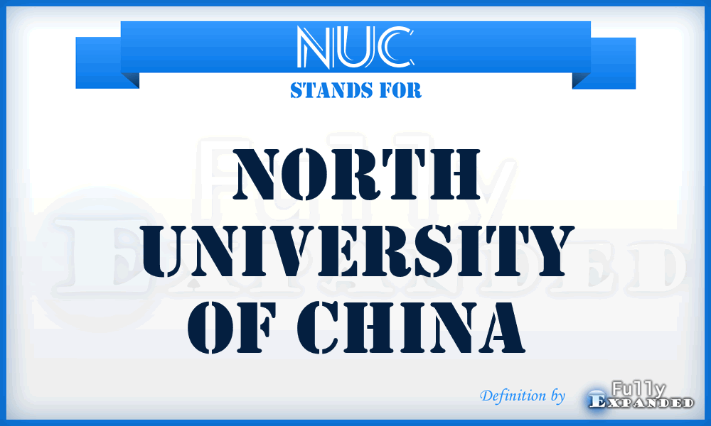NUC - North University of China