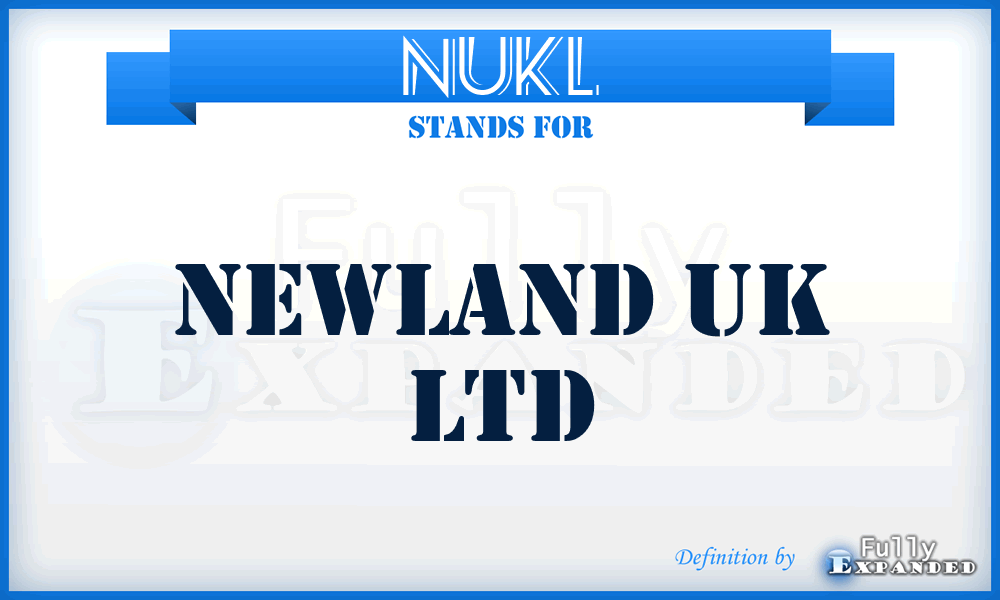 NUKL - Newland UK Ltd