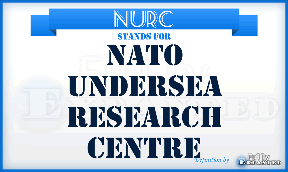 NURC - Nato Undersea Research Centre