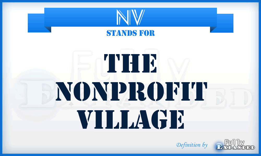 NV - The Nonprofit Village