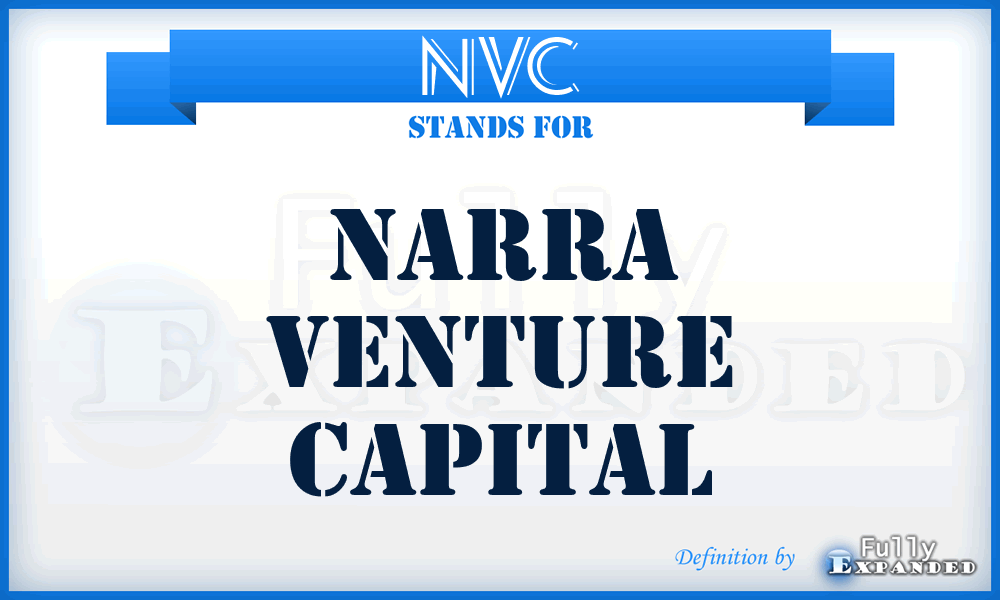 NVC - Narra Venture Capital