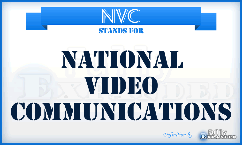 NVC - National Video Communications