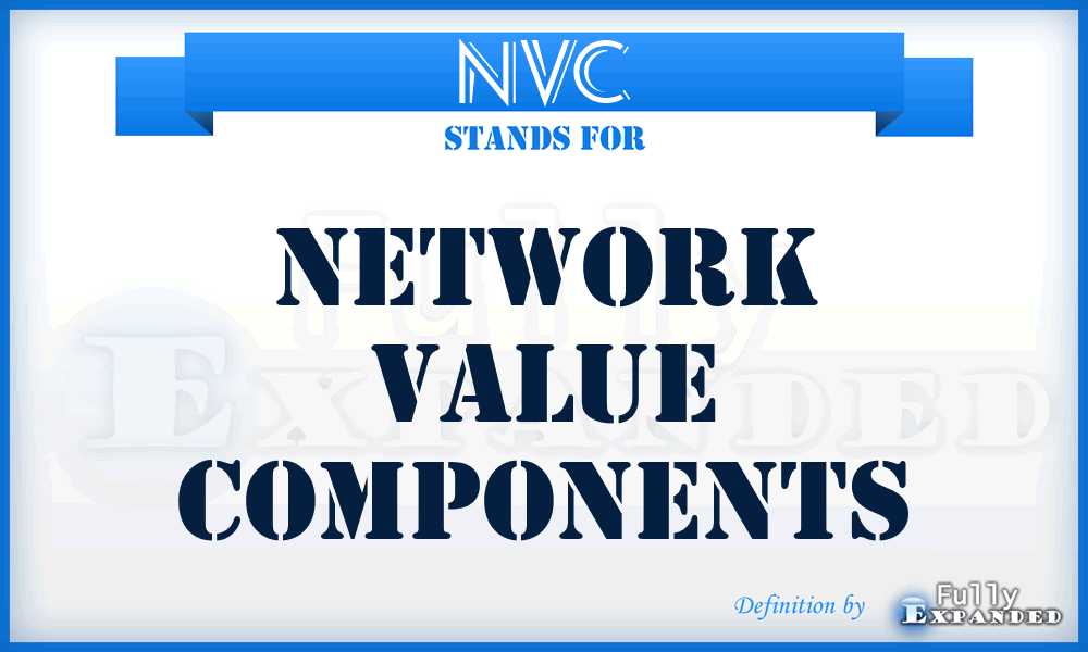 NVC - Network Value Components