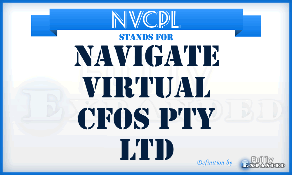NVCPL - Navigate Virtual Cfos Pty Ltd