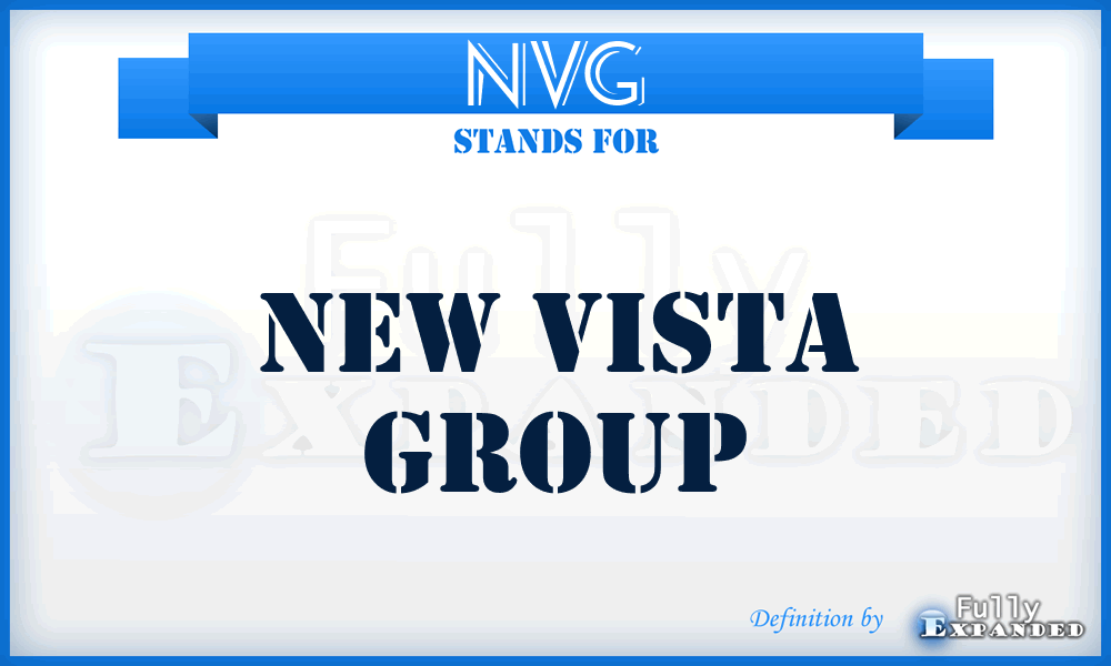 NVG - New Vista Group