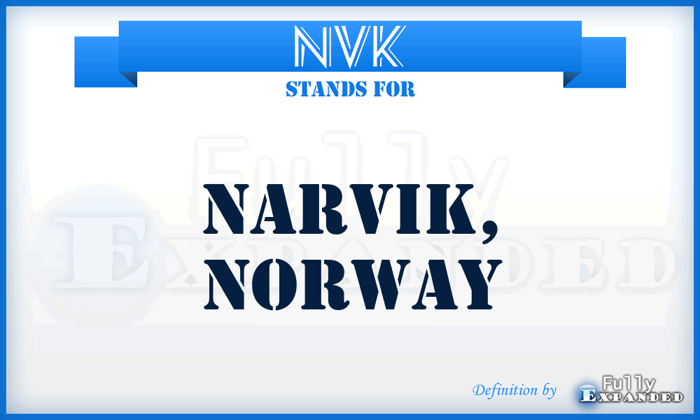 NVK - Narvik, Norway