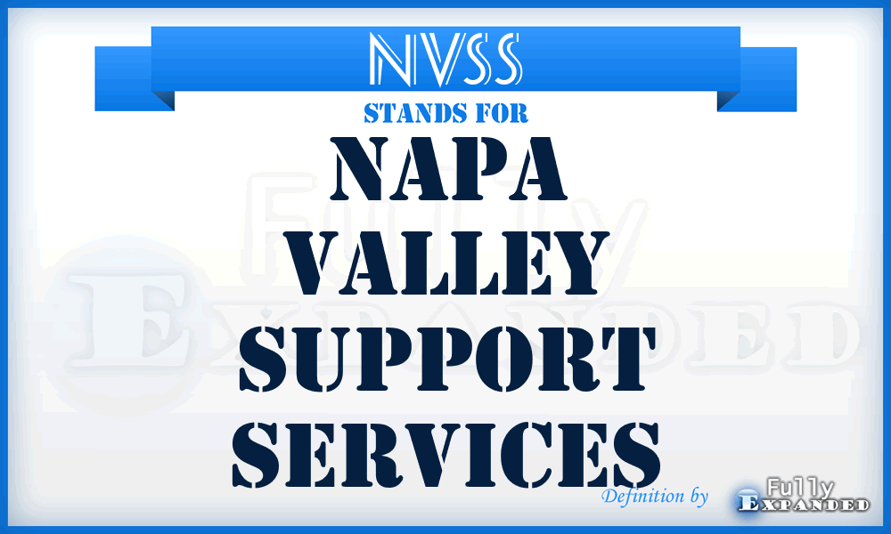 NVSS - Napa Valley Support Services