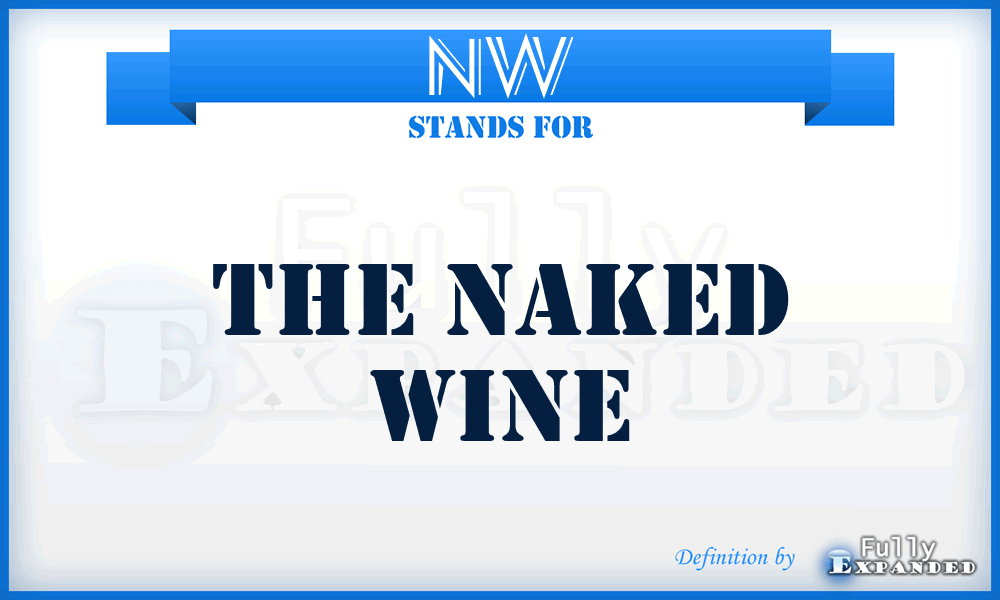 NW - The Naked Wine