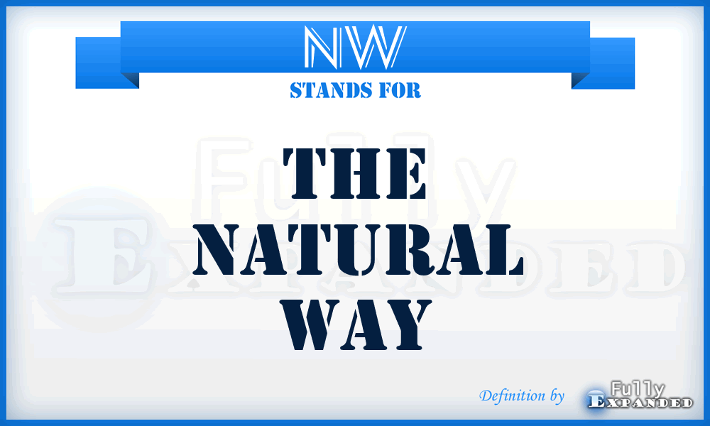 NW - The Natural Way