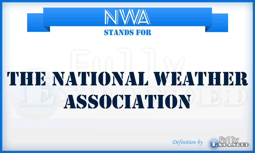 NWA - The National Weather Association